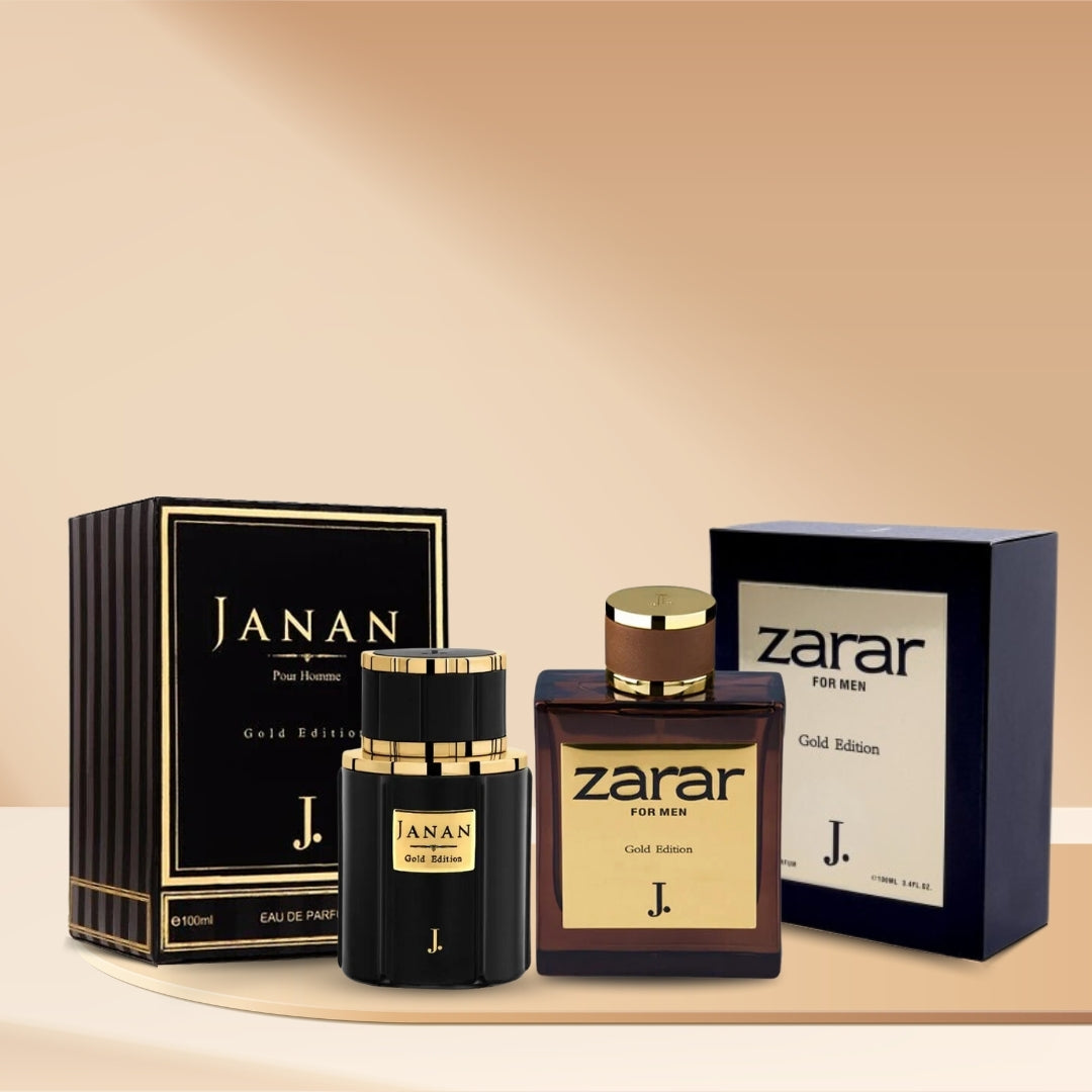 Gold Edition Perfume Bundle – 2 x 100ML Eau de Parfum